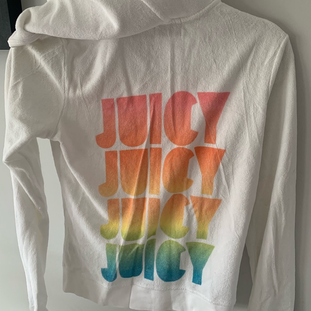 Juicy couture terry cloth set. Sz med top and sz small bottom